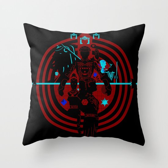Tron Throw Pillow