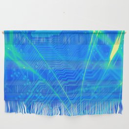 Abstract Technology Wall Hanging