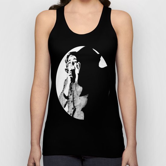 Lila Crane Unisex Tank Top