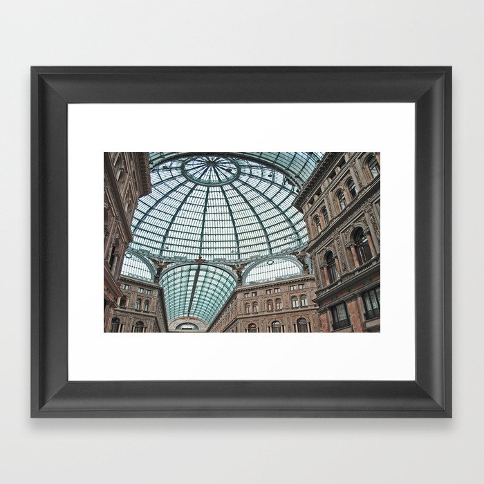 Galleria Umberto Framed Art Print