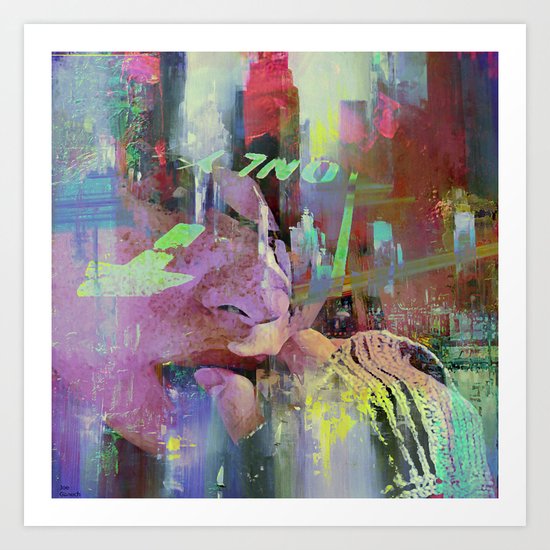 In Nina's eyes Art Print
