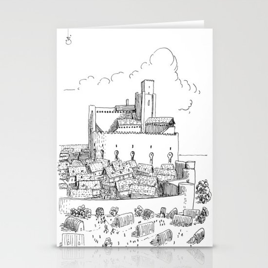 Castle Stationery Cards