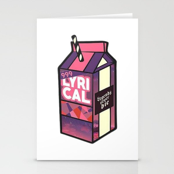 best lyrical lemonade cute Stationery Cards