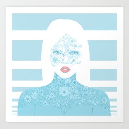 A Beautiful Nobody Art Print