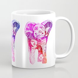 An Elephant Plays Soccer Coffee Mug