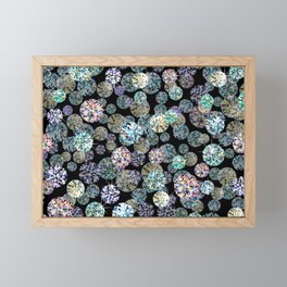 A Field of Gemstones Framed Mini Art Print