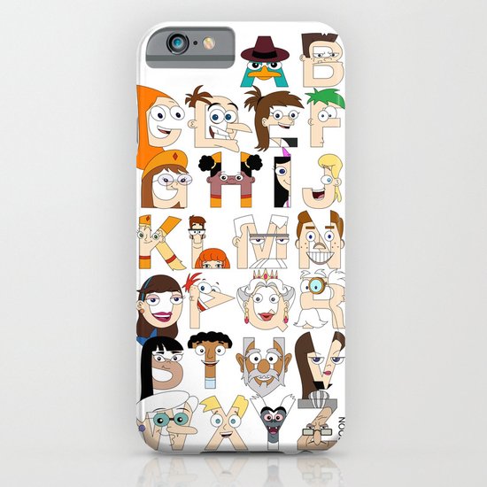 P&F Alphabet iPhone & iPod Case