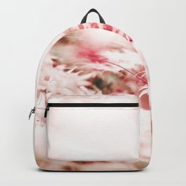 Japanese Maple Tree - Dreamy Pink White Tree - Nature Photography Backpack