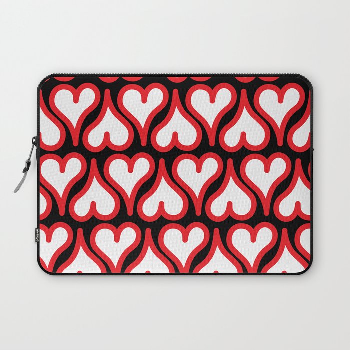 Hearts Up and Down Laptop Sleeve