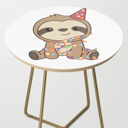 Birthday Sloth For Children A Birthday Side Table
