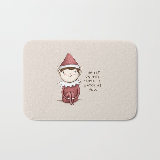 The Elf on The Shelf Bath Mat