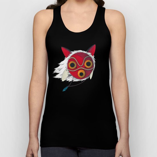 Mononoke Mask Unisex Tank Top