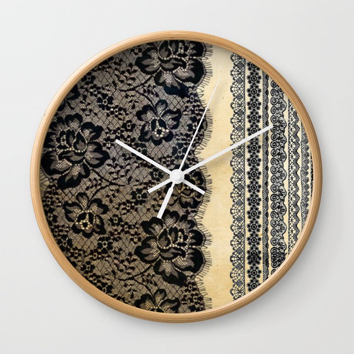 Old Lace  Wall Clock