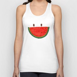 Happy Watermelon Unisex Tank Top
