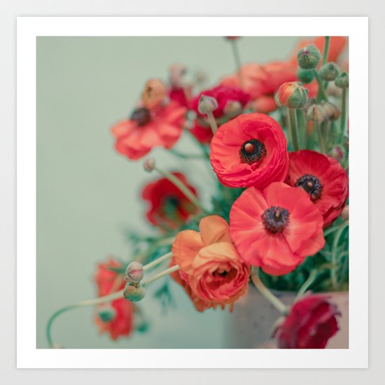 Spring Poppies Art Print