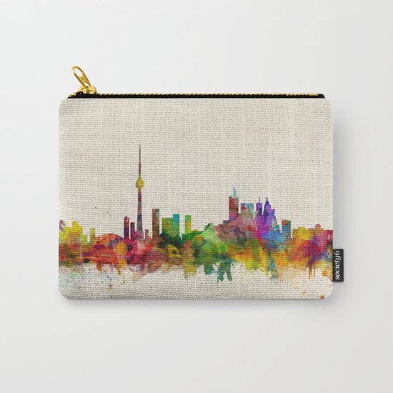 Toronto Skyline Carry-All Pouch