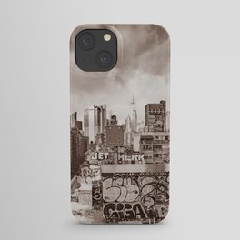 Sepia New York City iPhone Case