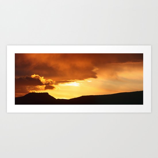 Sunrise April 12, 2012 Art Print