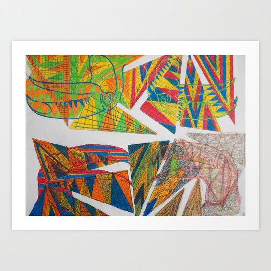 Decay of Tucan Art Print