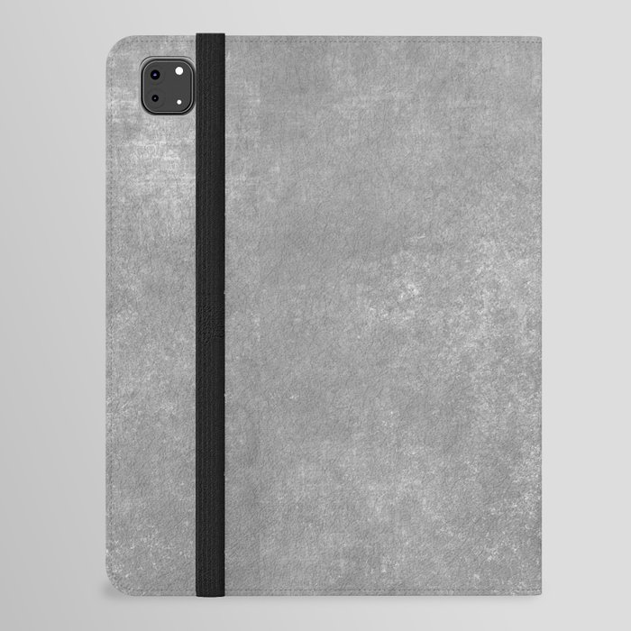 Grey designed grunge texture. Vintage background iPad Folio Case