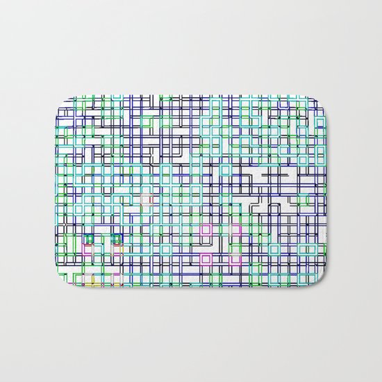 lines colors mystery relaxation in mystery Bath Mat