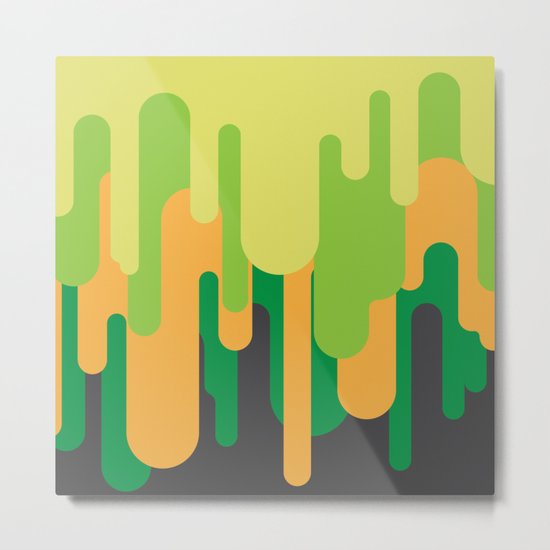Slime Metal Print