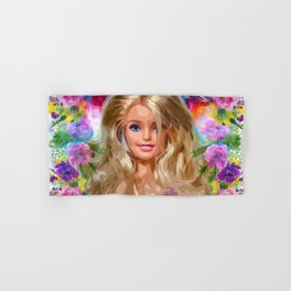 barbie bath towel