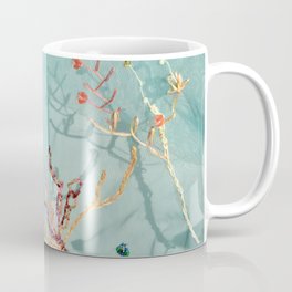 Underwater Seascape Embroidery Coffee Mug