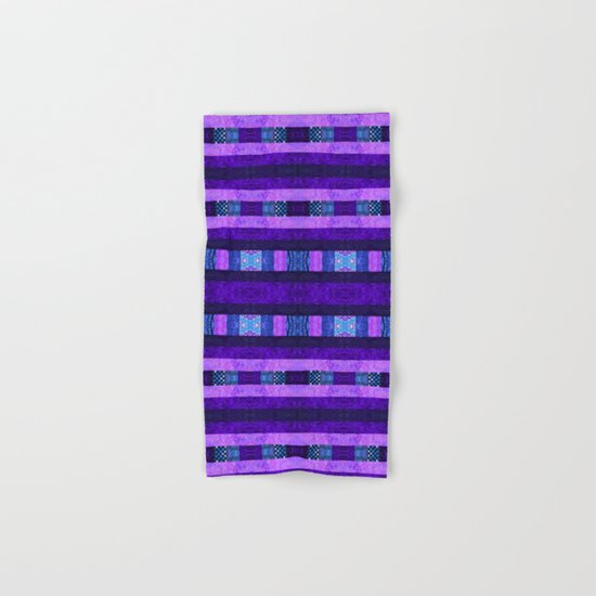 Quilt Top - Deep Purple Hand & Bath Towel