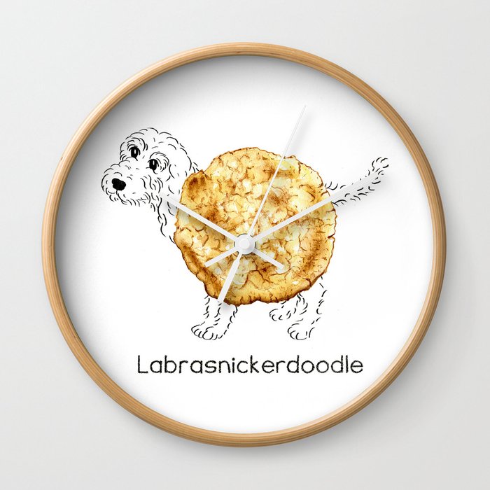 Dog Treats - Labrasnickerdoodle Wall Clock