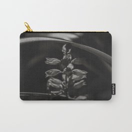 Salvia - Black and White Carry-All Pouch