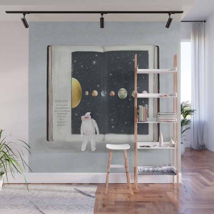 The Big Book Of Stars Wall Mural By Bribuckley