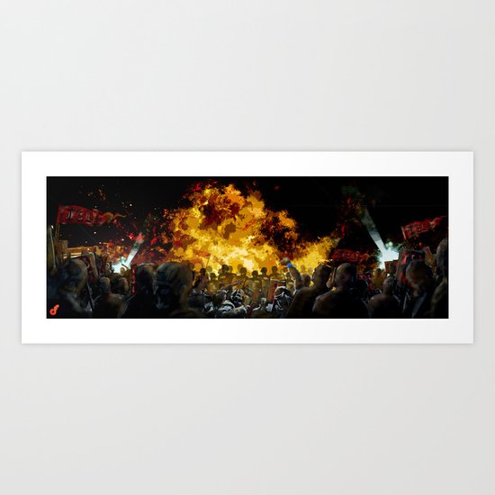 Oppression Art Print