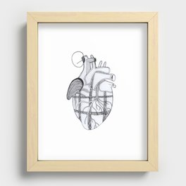 heartgrenade Recessed Framed Print