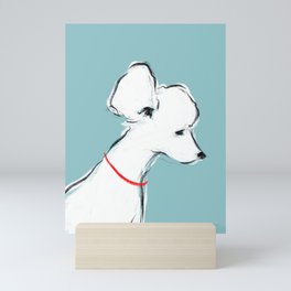 Bobby The Poodle 03 Mini Art Print