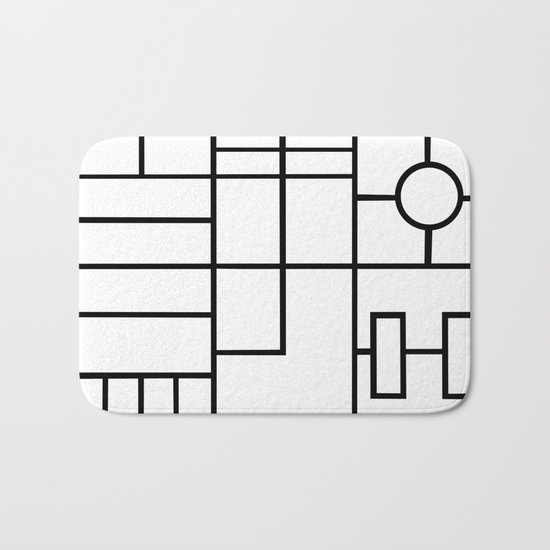 PS Grid Bath Mat