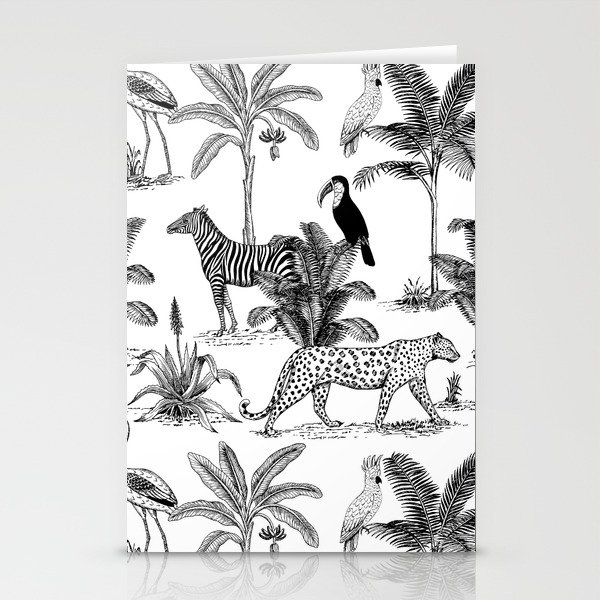 botanical jungle Stationery Cards