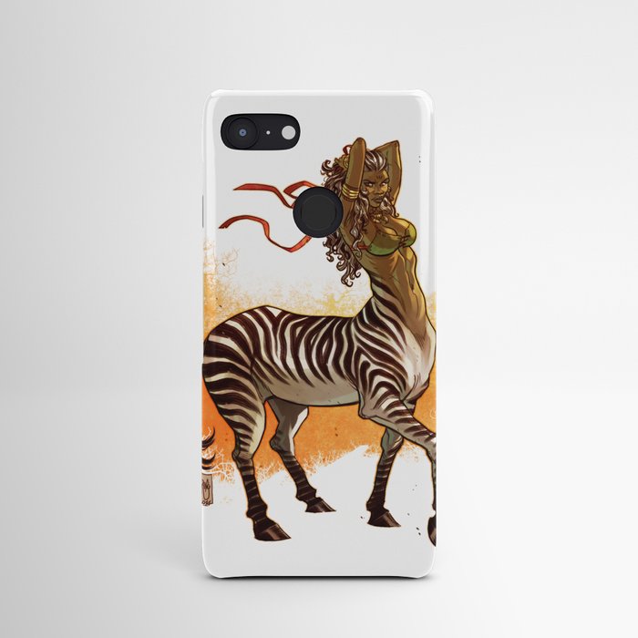 AFRO LADY CENTAUR Android Case
