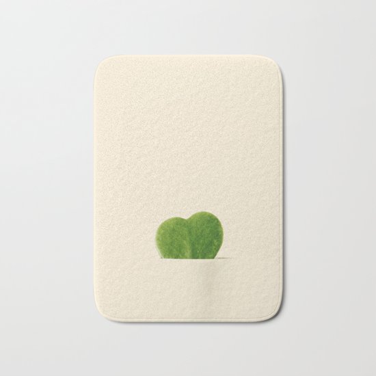 cactus heart Bath Mat