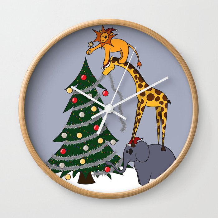 O Christmas Team Wall Clock