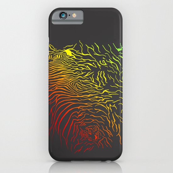 Tiger and zebra iPhone & iPod Case