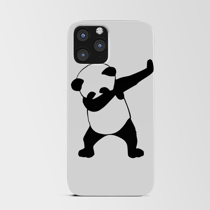panda dabbing, animal dabbing lovers, panda cute dabbing iPhone Card Case