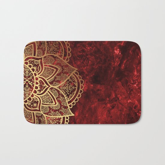 Mandala - Ruby Bath Mat