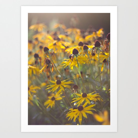 Yellow Art Print
