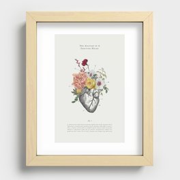 A Thriving Heart Recessed Framed Print