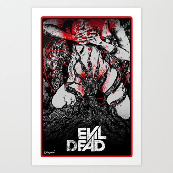 Evil Dead Art Print