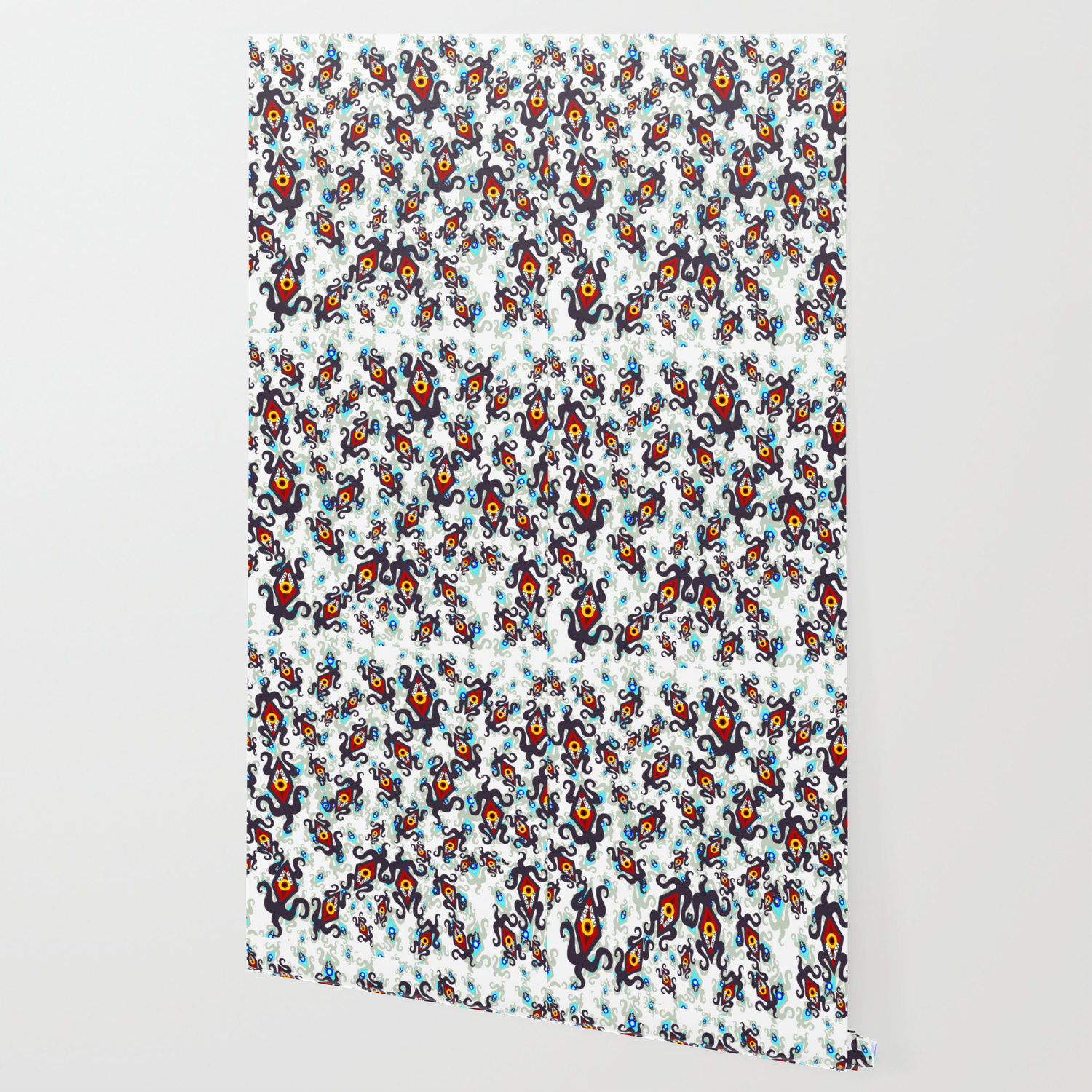 Nightmares Danger Eyes Wallpaper By Nitrogoblin Society6
