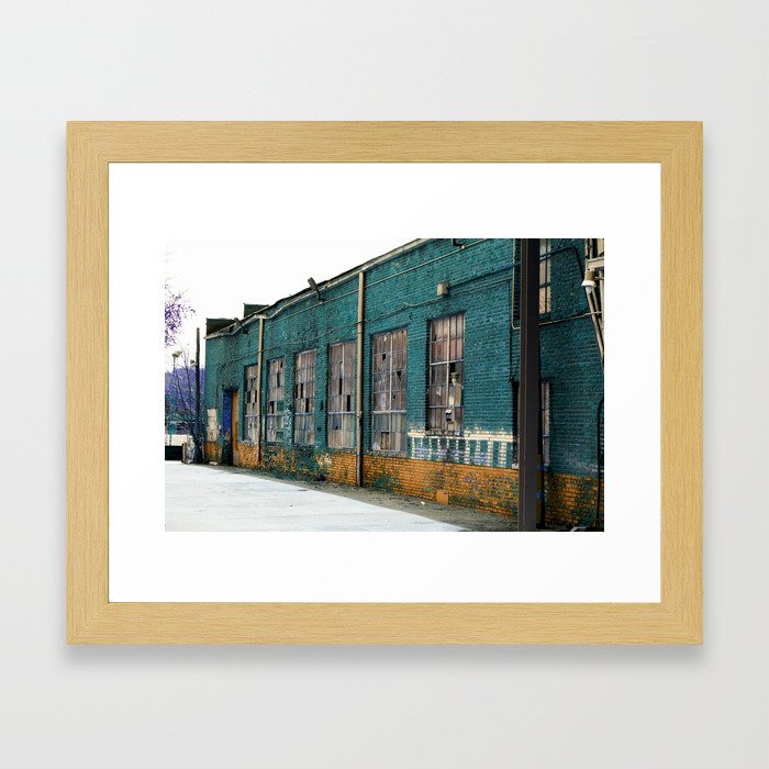 Abandoned Factory Framed Art Print
