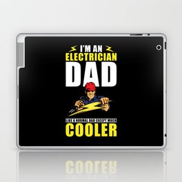 Electrician Dad Like a normal Dad Laptop Skin