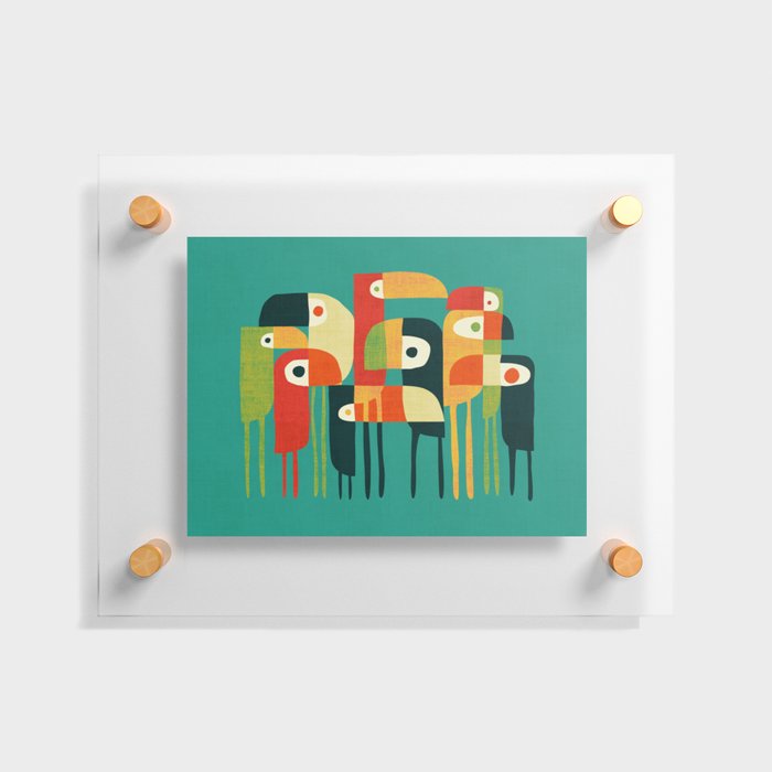 Toucan Floating Acrylic Print